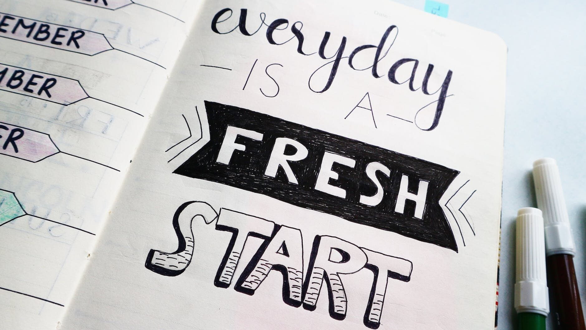 inspirational quotes on a planner